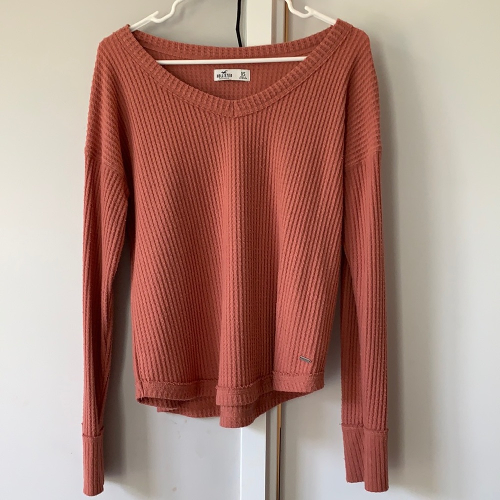 Long sleeve knitted Hollister sweater